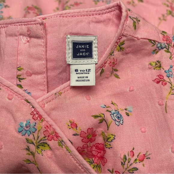 Janie and Jack Floral Girl Dress - Picture 8 of 8